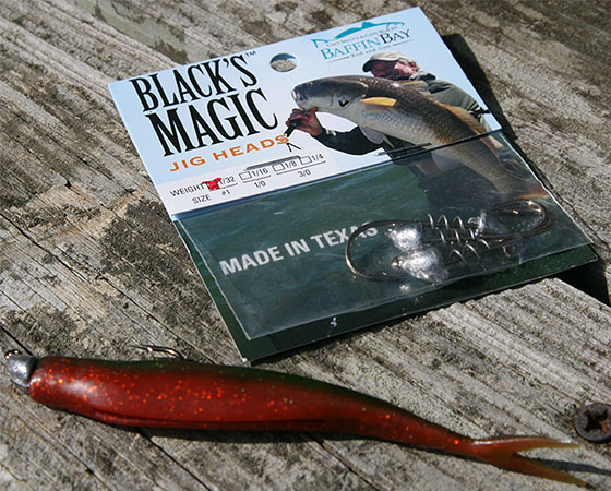 Black’s Magic Jig Heads, MADE IN TEXAS, NOT CHINA (Pack of 15 Hooks) |  Baffin Bay Rod and Gun